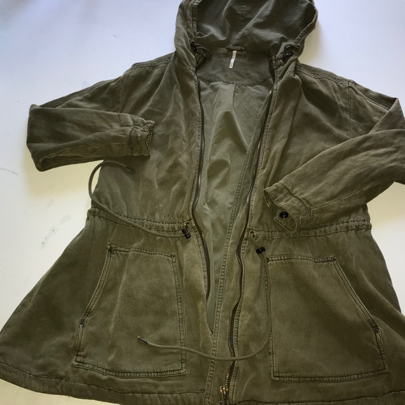Free People Jackets & Blazers - Free People Army Green Jacket